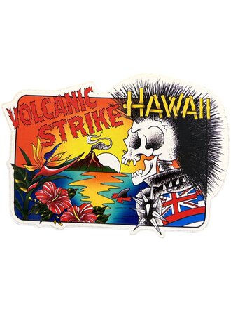 Black Market Volcanic Strike Hawaii Sticker