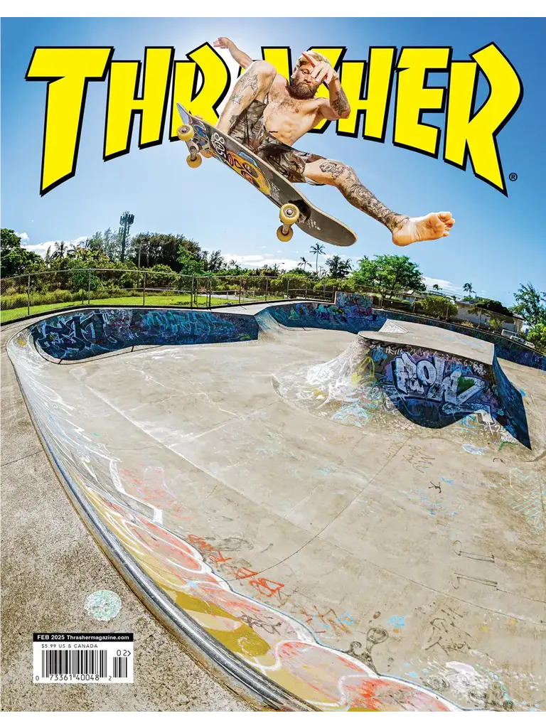 Thrasher Thrasher Magazine February 2025 #535