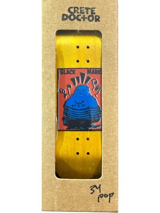 Black Market Groove Fingerboard Shop Deck Fat Guy - with Trucks & Wheels