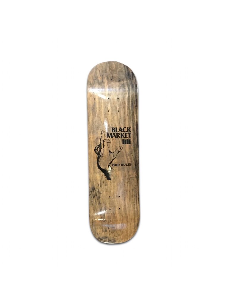 Black Market Shop Deck Popsicle - Our Rules Assorted Colors