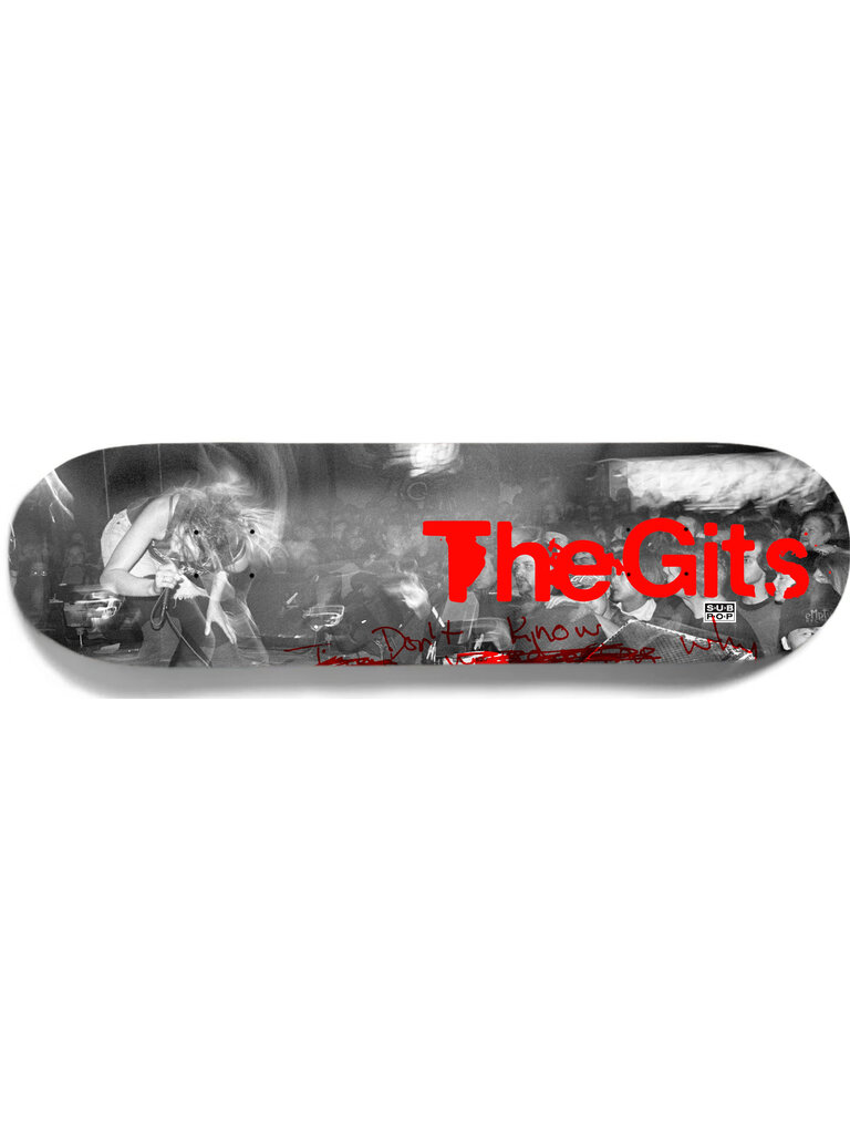 Black Market The Gits X Black Market Deck **Signed By Original Members**