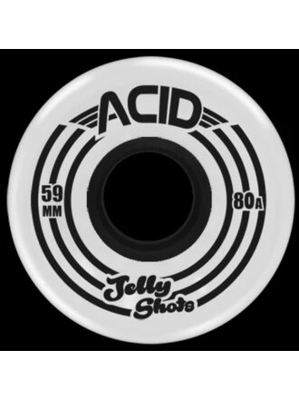 Acid Acid Jelly Shots Wheels 59mm 80A White