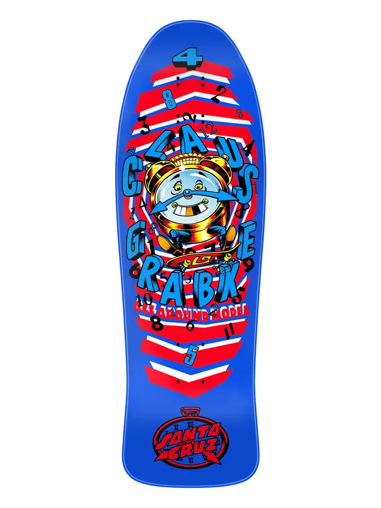 Santa Cruz Santa Cruz Grabke All Around Reissue 9.89” x 30.94” Shape Deck