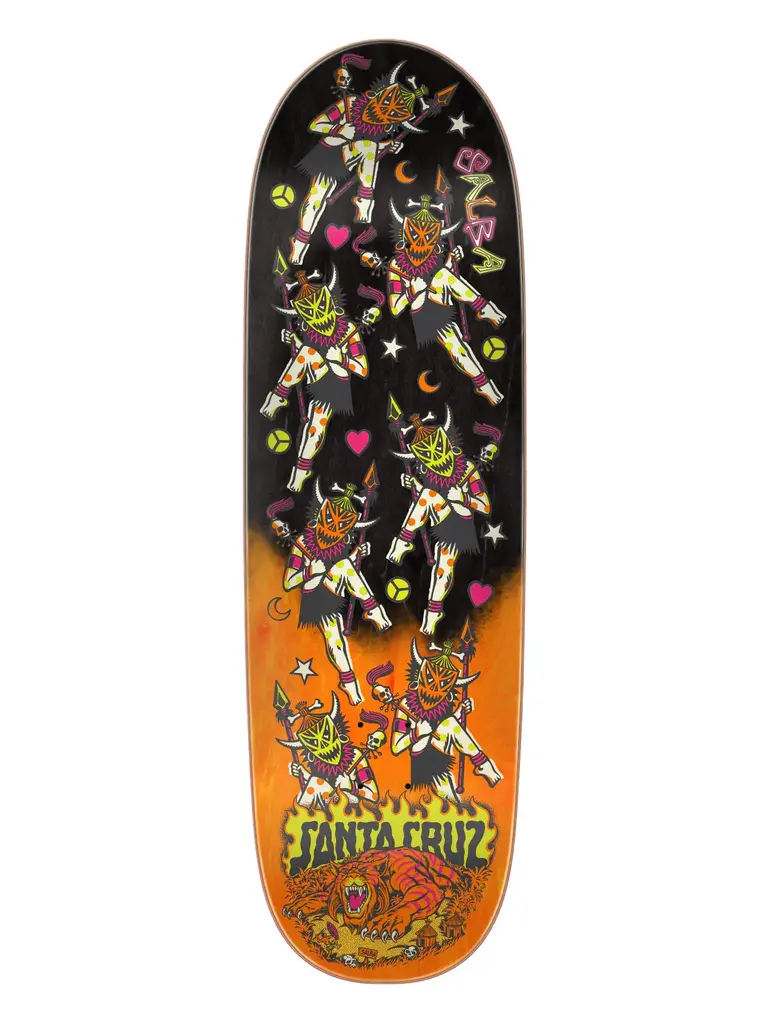 Santa Cruz Santa Cruz Salba Firedance Pro 8.8” x 32.08” Shaped Deck