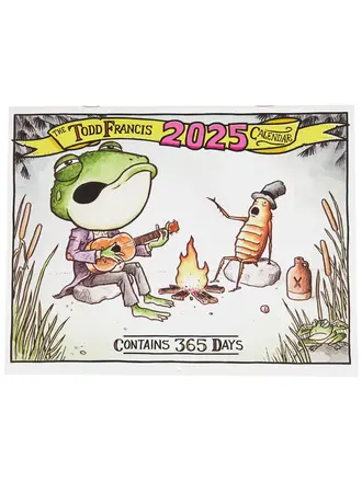 Anti Hero Anti Hero Todd Francis 2025 Calendar