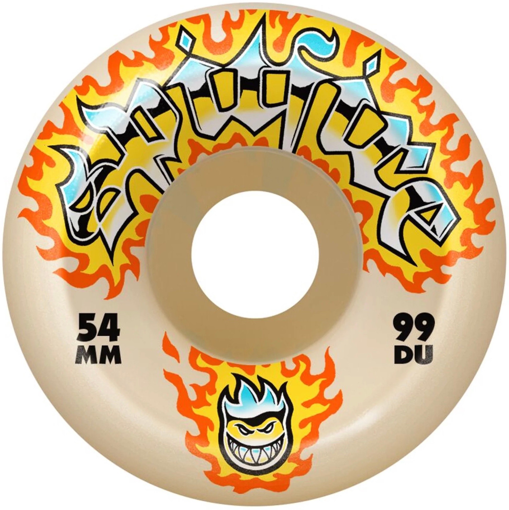 大特価 言い換え Spitfire Black - Wheels 54mm Venom Chrome 99 F4 Spitfire スケートボード