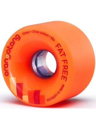 orangatang wheels Orangatang Fat Free 65mm 80a Orange orangatang wheels Orangatang Fat Free 65mm 80a Orange