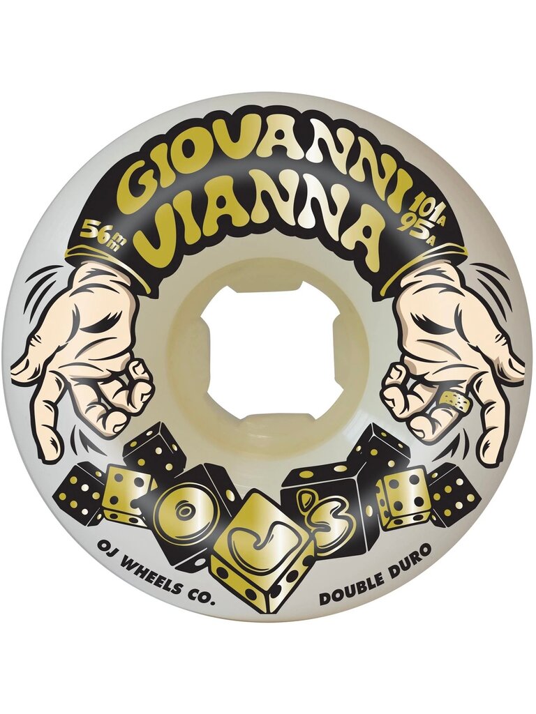 OJ OJ Vianna High Roller Double Duro 101a/95a Wheels