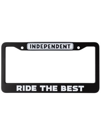Independent Independent Bar Logo License Plate Frame