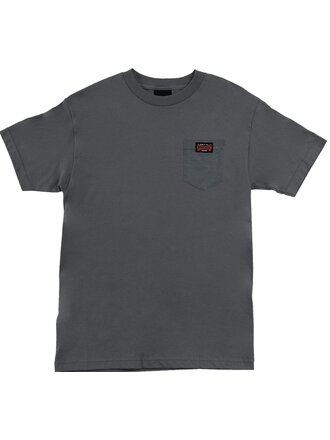 Independent Independent Built To Grind Pocket Tee Charcoal