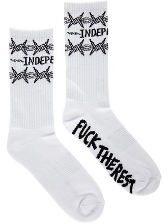 Independent Independent Bratrud Notebook Crew Socks 9-11 White