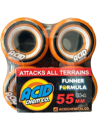 Acid Acid Pods Conical Wheels 55mm 86A Orange