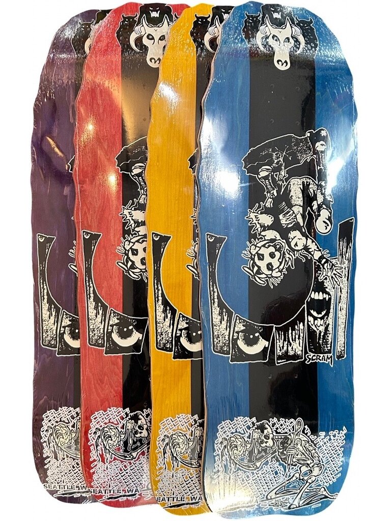 Scram Scram One Off 10.5 Deck  (Assorted Stain)