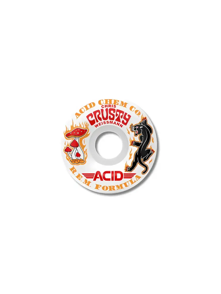 Acid Acid REM Crusty “Panther” 54mm SC Shape 99a Wheels