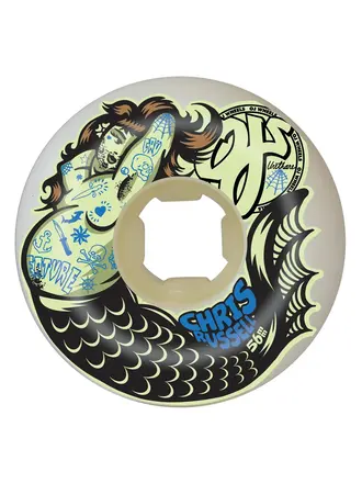 OJ 56mm Chris Russell Sexy Mermaid Double Duro White Mini Combo 99a/95a OJ Wheels OJ 56mm Chris Russell Sexy Mermaid Double Duro White Mini Combo 99a/95a OJ Wheels