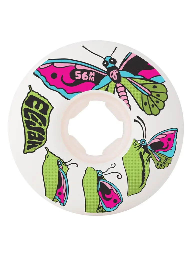 OJ 56mm Elijah Akerley Chrysalis Chubbies White 99a OJ Wheels