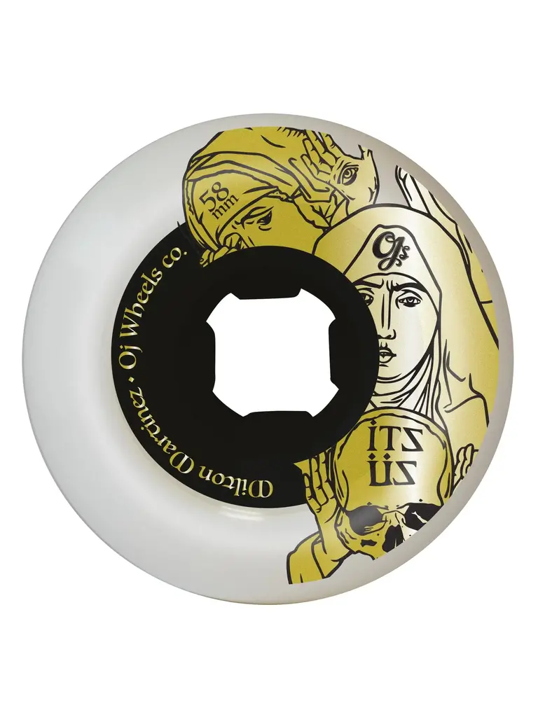 OJ 58mm Milton Martinez It’s Us Witches Double Duro White Mini Combo 99a/95a OJ Wheels