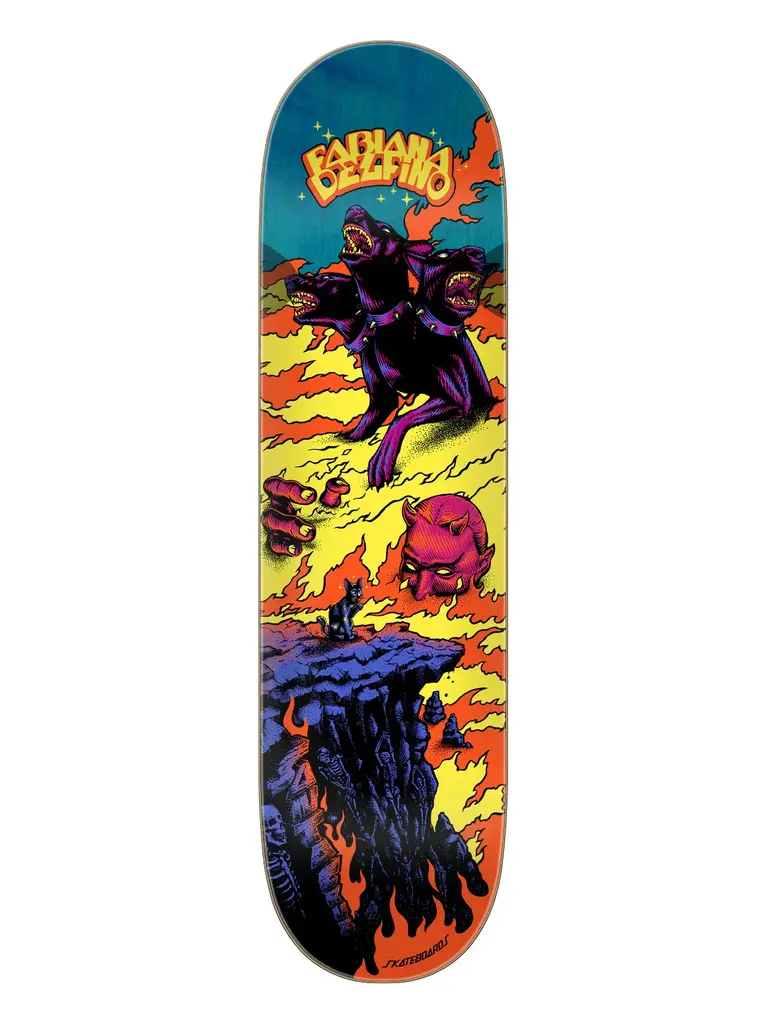 Santa Cruz Santa Cruz Delfino Inferno Pro 8.25” x 31.6” Deck