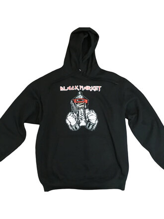 Black Market BLackmarket maiden hoodie black