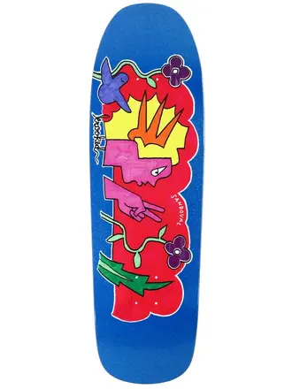 Krooked Krooked Sandoval Peace Sign 9.81” Shaped Deck