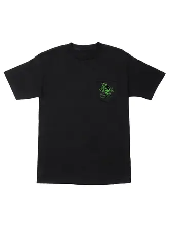 Creature Creature 9 to 5 Pocket Heavyweight Black Tee