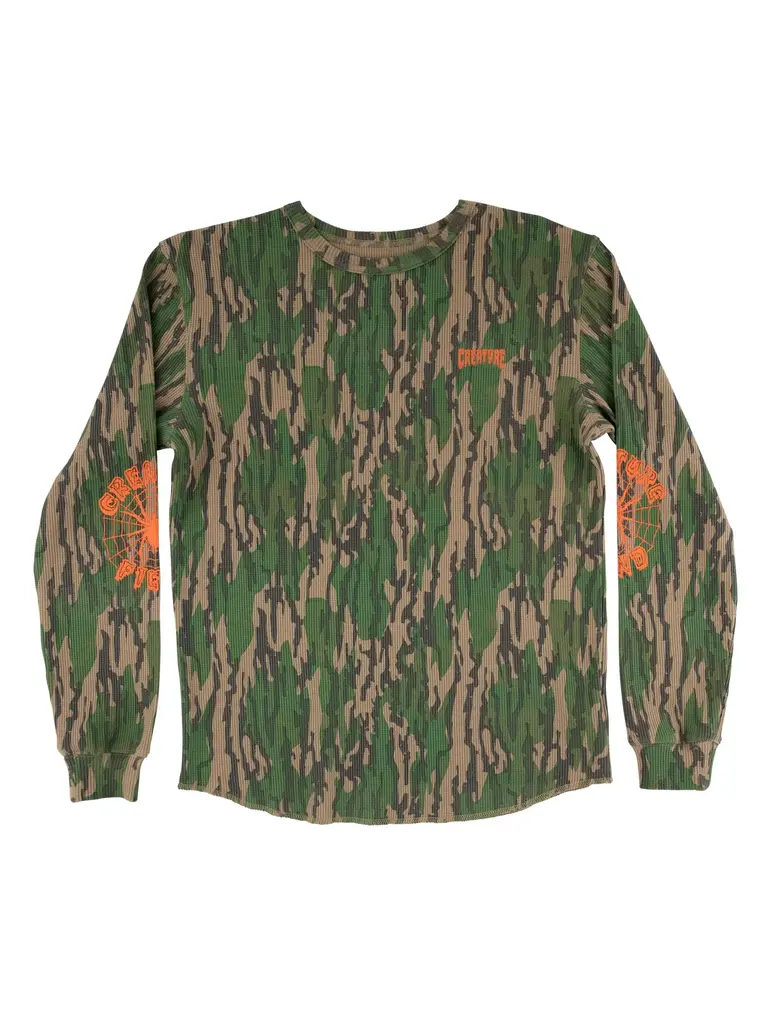 Creature Creature Web Top Bark Camo Thermal