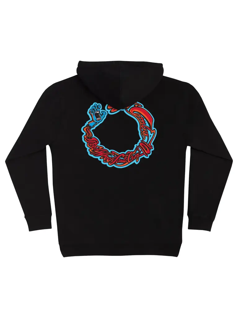 Santa Cruz Santa Cruz Speed Wheels Screaming Hand Hooded Heavyweight Sweatshirt