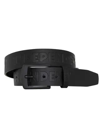 Independent Independent Bar Logo Black Unisex Belt
