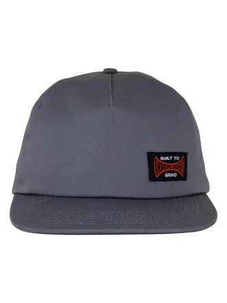Independent Independent Built To Grind Snapback Charcoal Hat