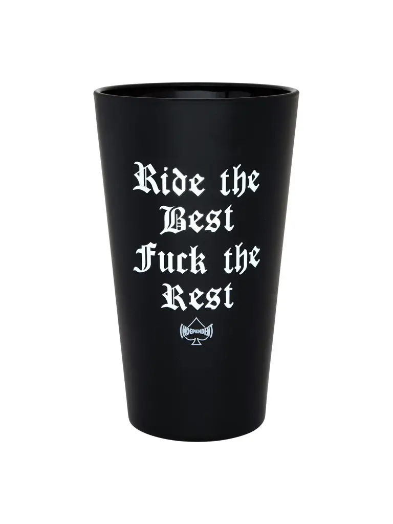 Santa Cruz Independent Motörhead Warpig Black Pint Glass