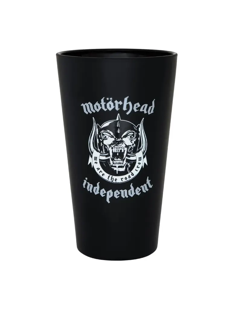 Santa Cruz Independent Motörhead Warpig Black Pint Glass