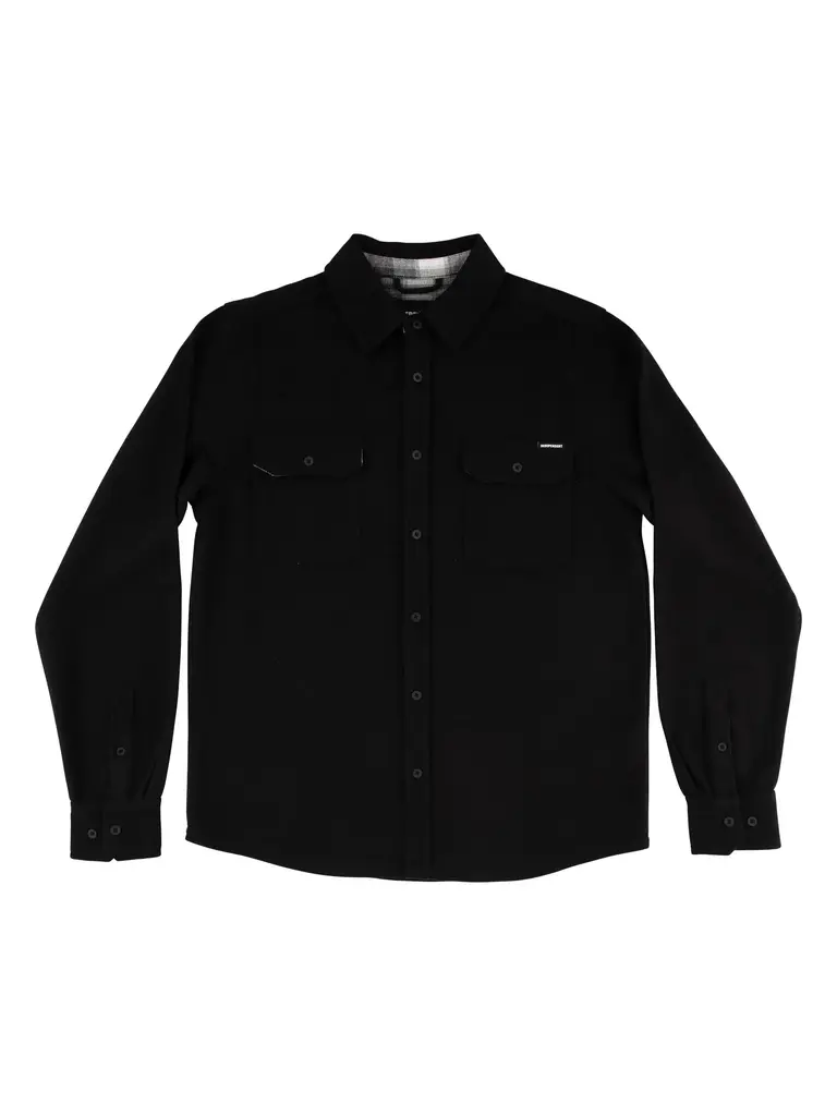 Independent Independent Belmont Black Flannel