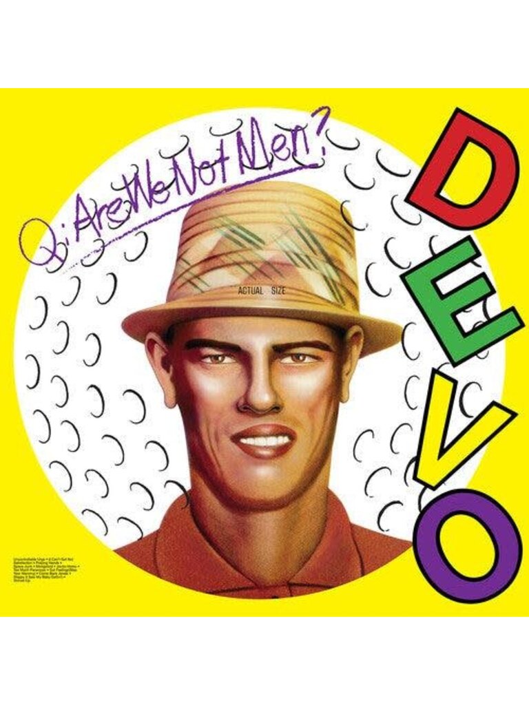 Devo “Are We Not Men?” LTD White