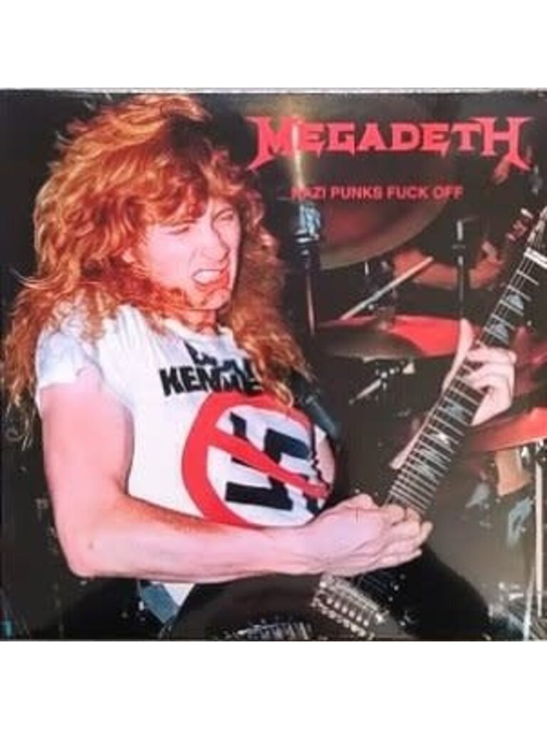 Megadeath - Nazi Punks Fuck Off LP