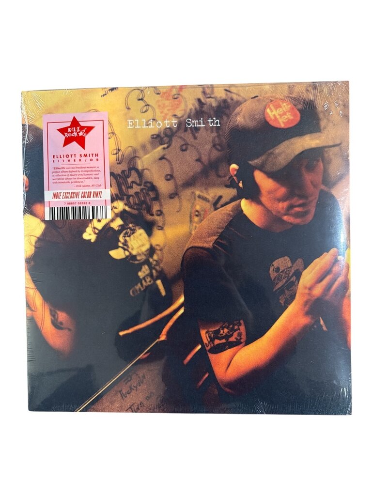 Elliot Smith “Either/Or” (Indie Exclusive Red Colored Vinyl) LP