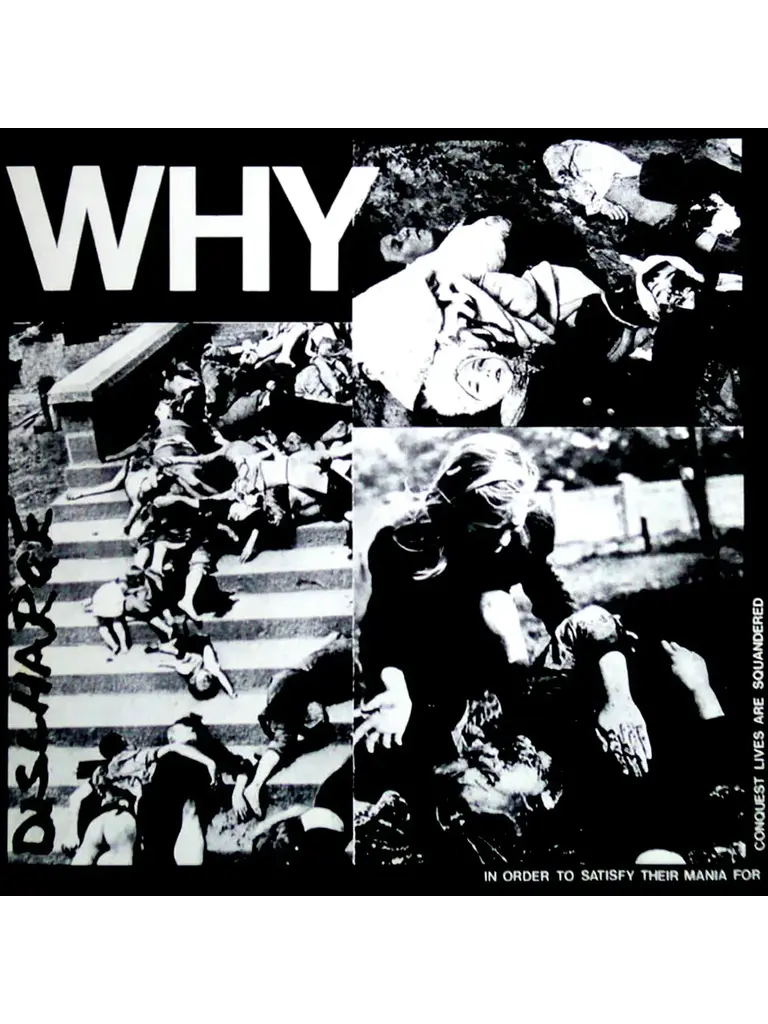 Discharge “Why” LP