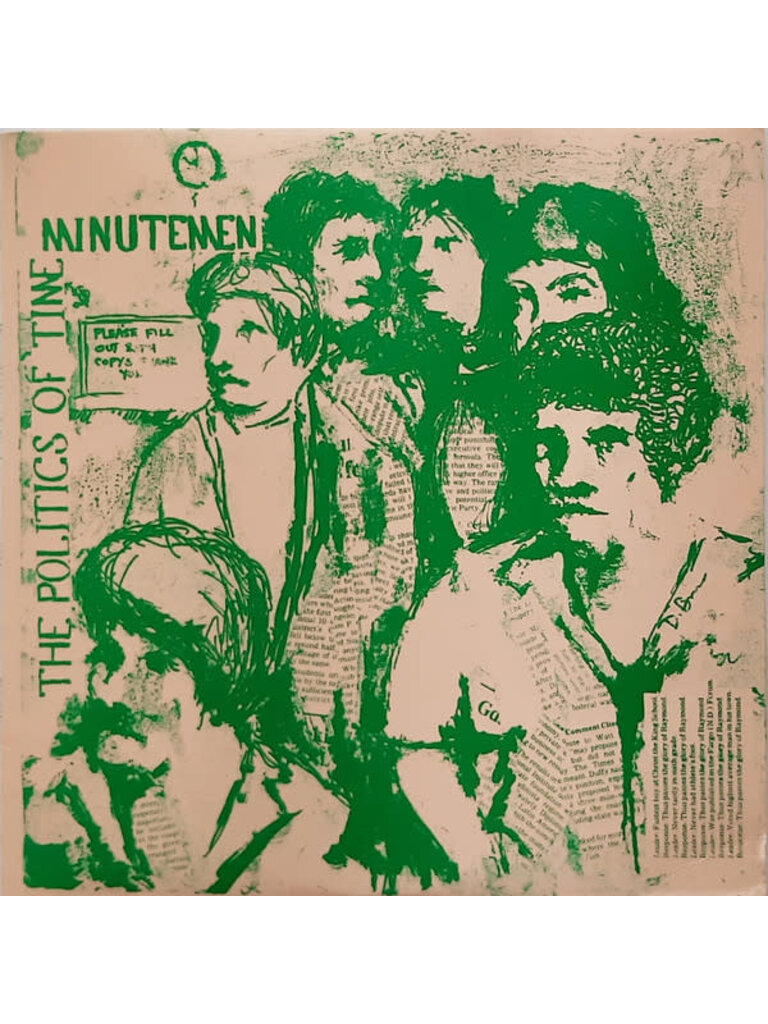 Minutemen “Politics of Time” LP