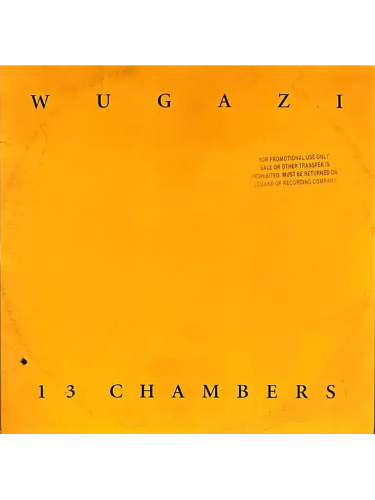 Wugazi - 13 Chambers (Wutang/Fugazi Mash Up) LP