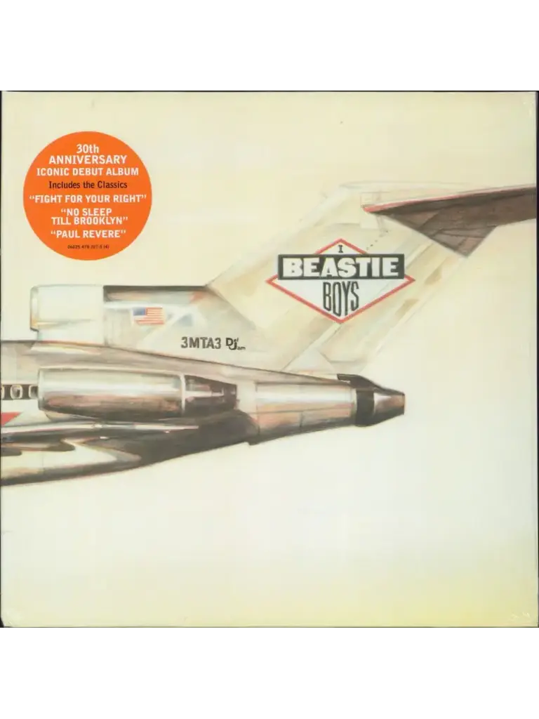 Beastie Boys “Licensed To Ill” 30th Anniversary 2XLP