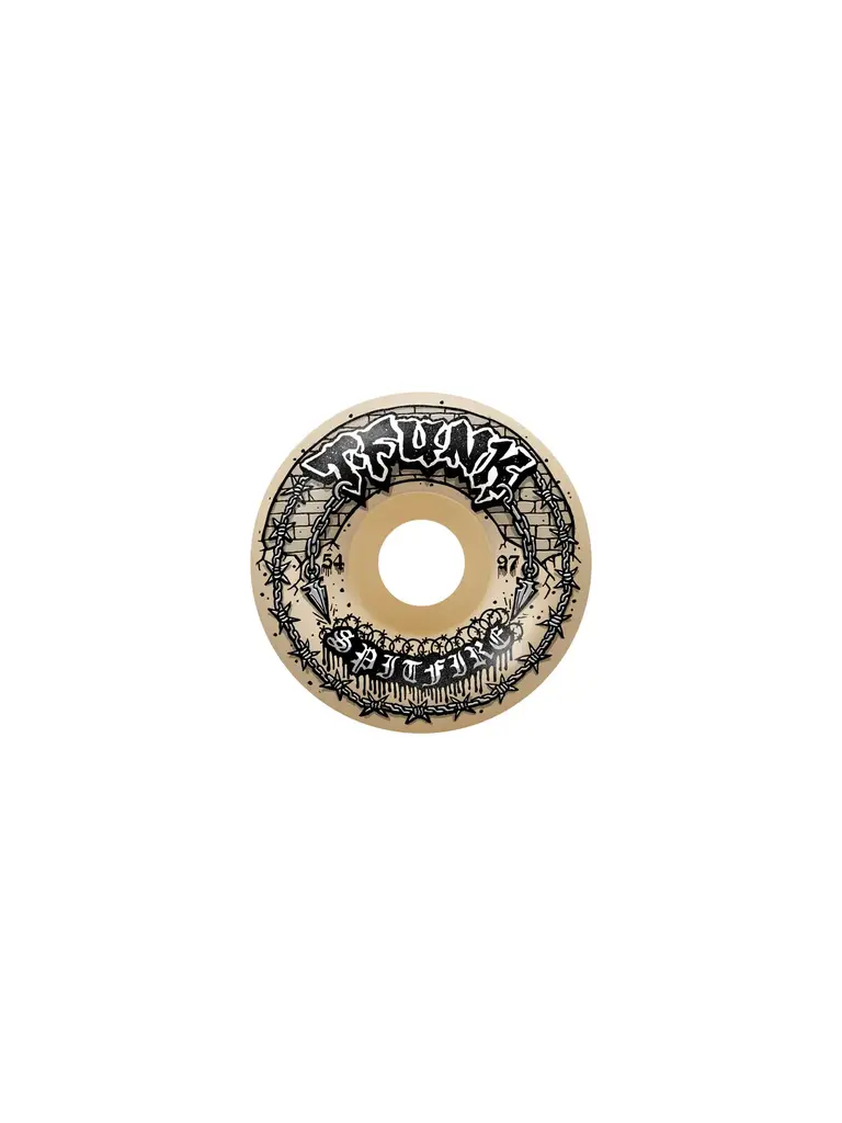 Spitfire Spitfire F4 97a T-Funk Raw Radial Full Natural 54mm Wheels