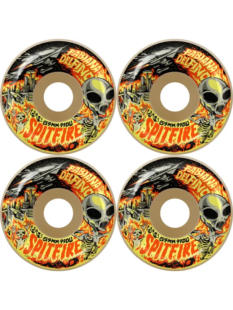 Spitfire Spitfire F4 99a Fabiana Invasion Conical Full 54mm Wheels