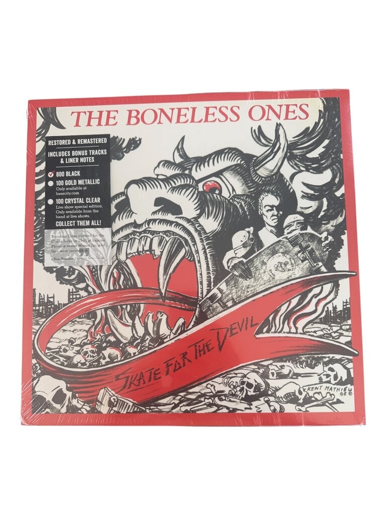 The Boneless Ones Skate for the Devil LP