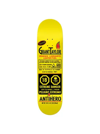 Anti-Hero Grant Taylor 8.12インチデッキ　新品未使用 ANTI HERO ANTIHERO TAYLOR LOVERS II DECK-8.12 - Salty's Board Shop