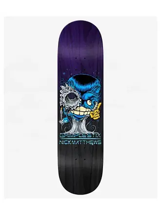 Grimple Stix Anti Hero Nick Mathews Grimplenator 8.5” Deck