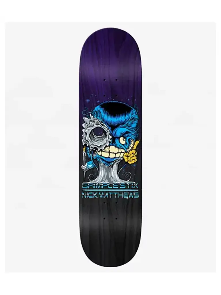 Grimple Stix Anti Hero Nick Mathews Grimplenator 8.5” Deck