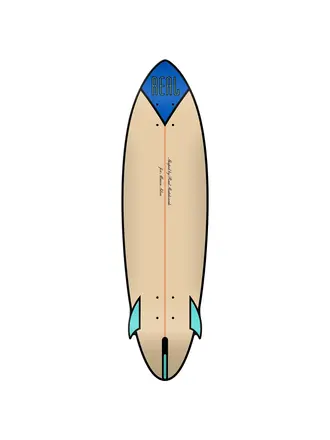 Real Real Skateboards Mason Speed Egg 9.25” Shaped Deck