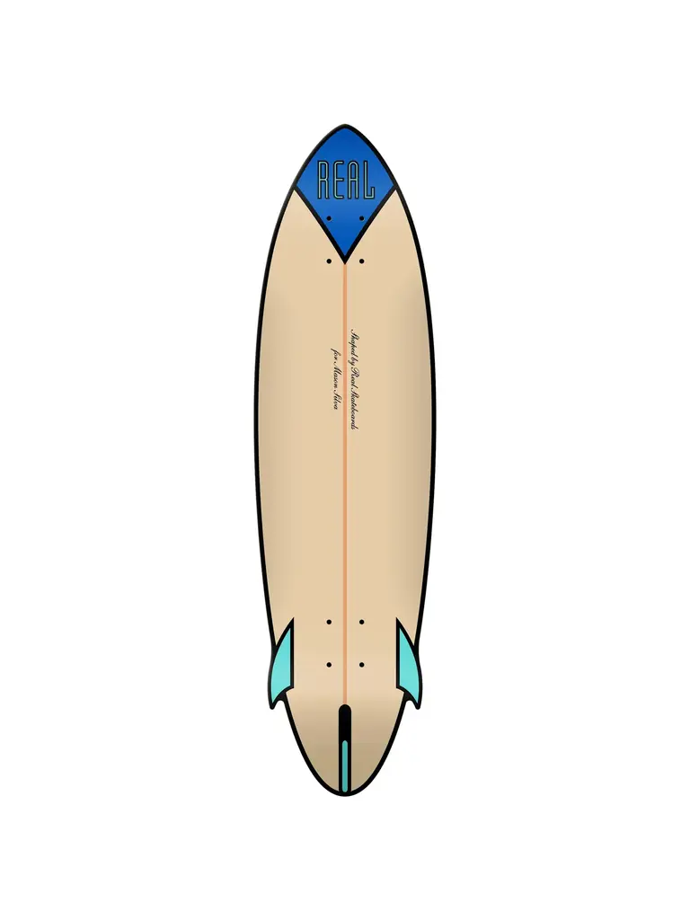 Real Real Skateboards Mason Speed Egg 9.25” Shaped Deck