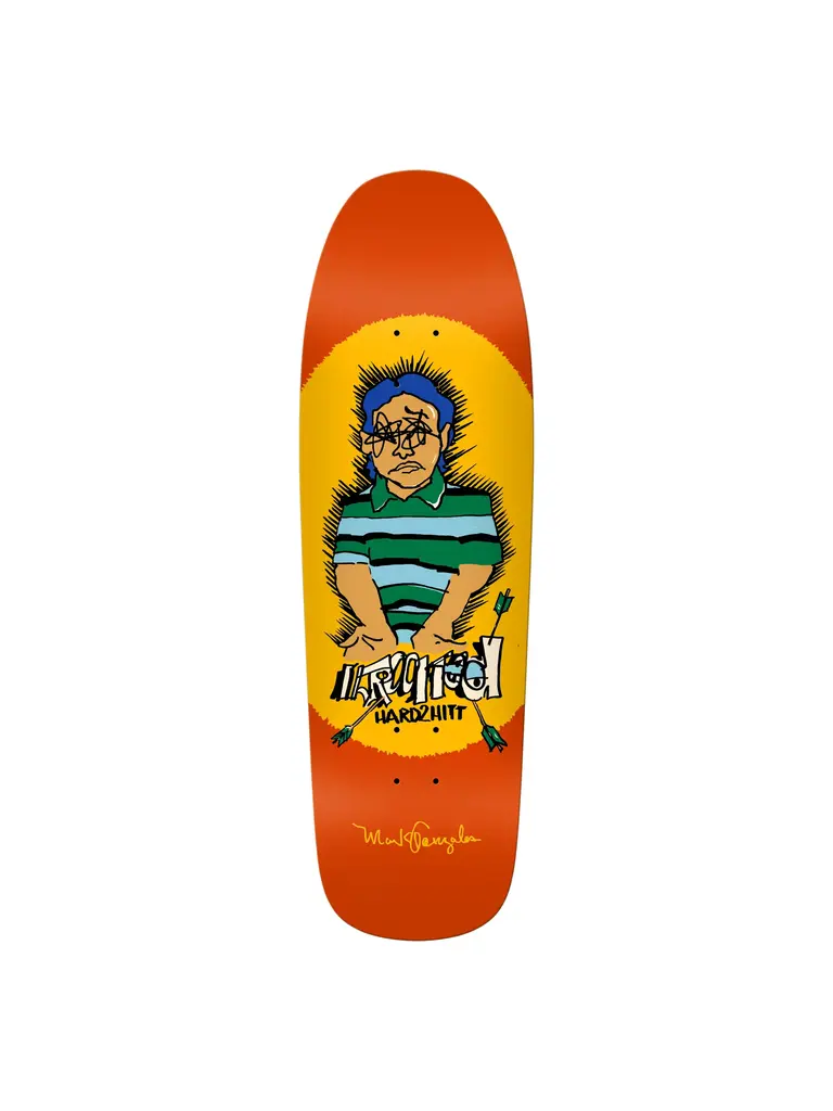 Krooked Krooked Gonz Hard2Hitt 9.81” Shaped Deck