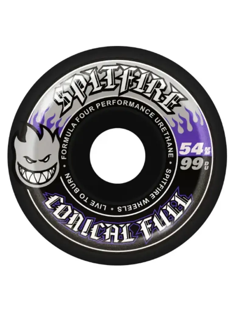 Spitfire Spitfire F4 99a Conical Full Black 54mm Wheels