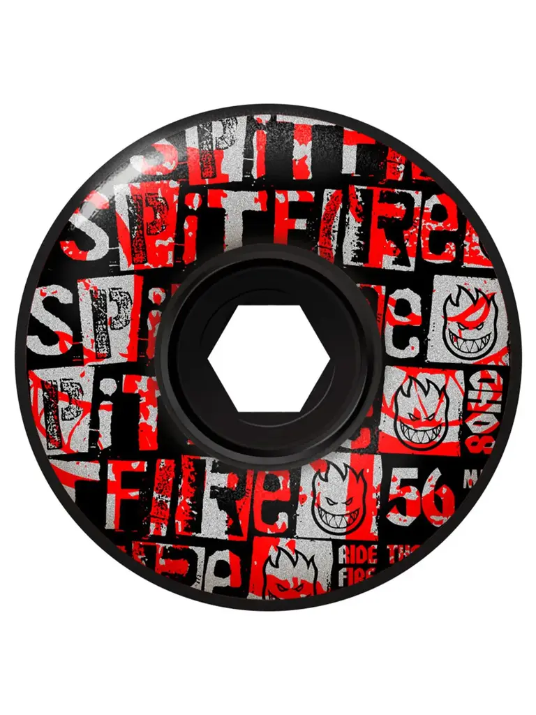 Spitfire Spitfire 80HD Ransom Radial Full Black 56mm